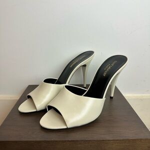 Saint Laurent Paris Calfskin heel